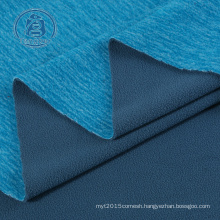 Nice quality anti pilling 100% polyester cationic dye polar fleece fabric